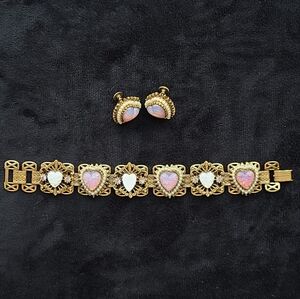 Vintage Heart Jewelry Set